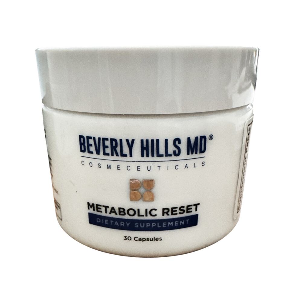 Beverly Hills MD Metabolic Reset Targets Unhealthy Cravings 30 Caps